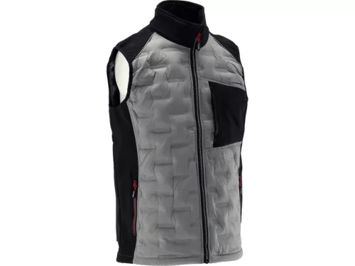 YATO Alaska szigetelt mellény béléssel szürke-fekete M méret (YT-79661)