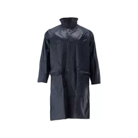   YATO Esőkabát fényvisszaverő csíkokkal és állítható kapucnival, S méret, Navy Light (YT-79716)