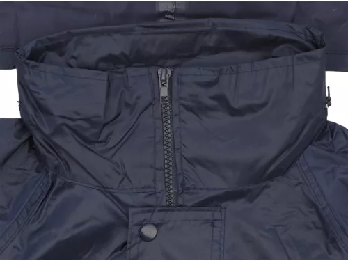 YATO Esőruha szett fényvisszaverő csíkokkal, kabát és nadrág, XXXL méret, Navy Light (YT-79727)
