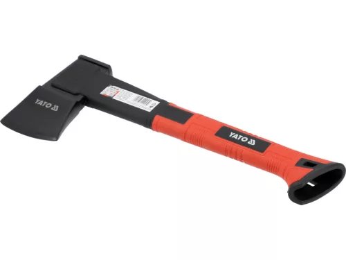 YATO Ácsfejsze 900 g, 365 mm-es üvegszál-erősítésű kompozit nyéllel, C45 acél fejjel (YT-79970)