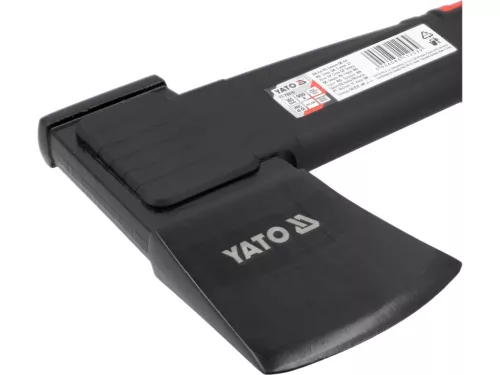 YATO Ácsfejsze 900 g, 365 mm-es üvegszál-erősítésű kompozit nyéllel, C45 acél fejjel (YT-79970)