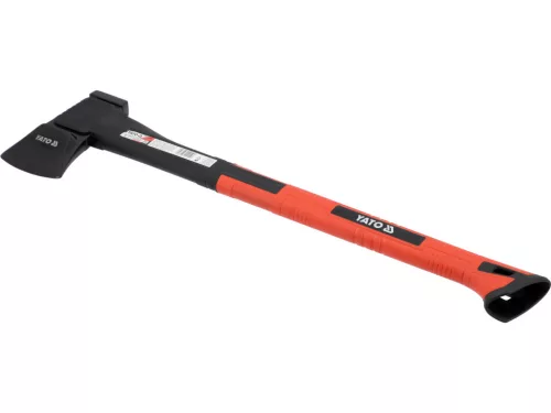 YATO Hasító fejsze 1600 g, 600 mm-es üvegszál-erősítésű kompozit nyéllel, C45 acél fejjel (YT-79972)