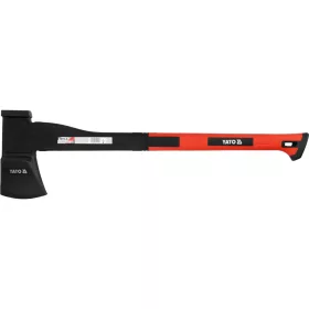   YATO Hasító fejsze / balta 2800 g, 710 mm-es üvegszál-erősítésű kompozit nyéllel, C45 acél fejjel (YT-79973)