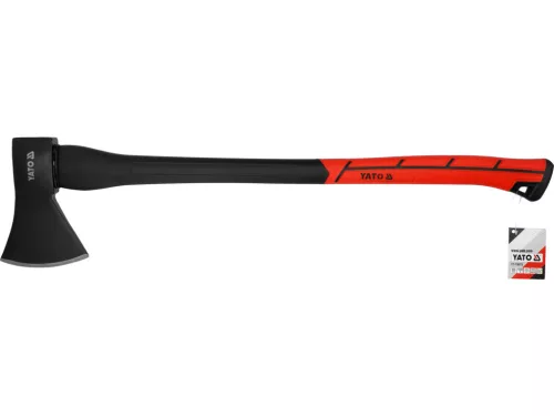 YATO Ácsfejsze / balta 1500 g, 800 mm-es üvegszálas nyéllel, C45 acél fejjel (YT-79978)