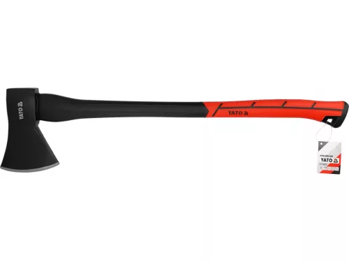 YATO Ácsfejsze 1800 g, 800 mm-es üvegszálas nyéllel, C45 acél fejjel (YT-79979)