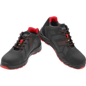   YATO PLATO S3S ESD alacsony szárú munkavédelmi cipő – méret 39 (YT-80660)