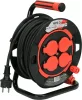 YATO Kábeldob 20 m, 4 aljzattal, 3G1,5 mm² H05RR-F vezetékkel  (YT-81052)