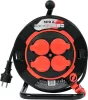 YATO Kábeldob 20 m, 4 aljzattal, 3G1,5 mm² H05RR-F vezetékkel  (YT-81052)