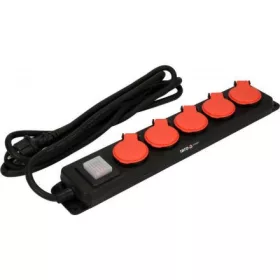   YATO Elektromos hosszabbító 5-ös elosztó 3 m 3 x 1,5 mm2 (YT-81242)