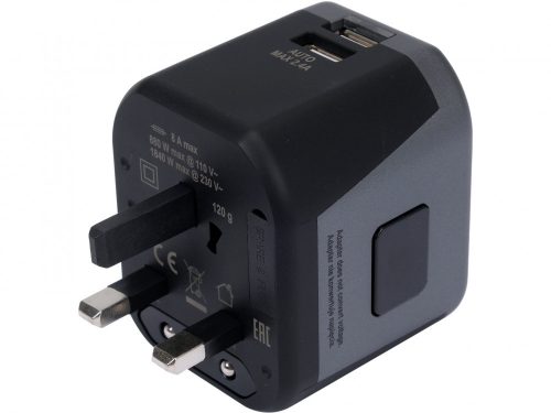 YATO Utazóadapter univerzális 2xusb 12w (YT-81301)