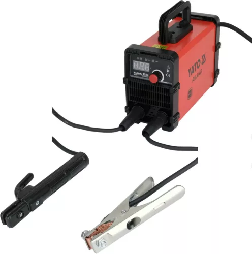 YATO Hegesztőgép „ArcMate 125E” inverteres MMA, 35–110 A, 1,6–2,5 mm elektródához (YT-81380)