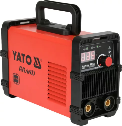YATO Hegesztőgép „ArcMate 125E” inverteres MMA, 35–110 A, 1,6–2,5 mm elektródához (YT-81380)