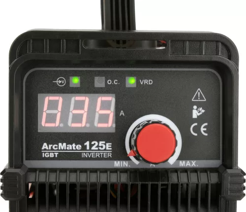 YATO Hegesztőgép „ArcMate 125E” inverteres MMA, 35–110 A, 1,6–2,5 mm elektródához (YT-81380)