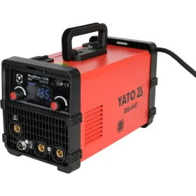   YATO Hegesztőgép „MagMate 135E” inverteres MIG-FLUX, gáz nélküli, 30–125 A, 0,8–1,0 mm huzalhoz (YT-81400)