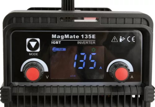 YATO Hegesztőgép „MagMate 135E” inverteres MIG-FLUX, gáz nélküli, 30–125 A, 0,8–1,0 mm huzalhoz (YT-81400)