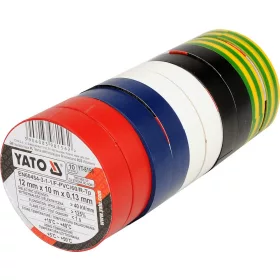 YATO Szigetelőszalag 12 mm x 10 m (YT-8156)