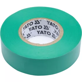 YATO Szigetelőszalag 19 x 0,13 mm x 20 m zöld  (YT-81652)