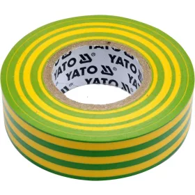   YATO Szigetelőszalag 19 x 0,13 mm x 20 m zöld-sárga (YT-81655)