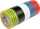 YATO Szigetelőszalag 19 x 0,13 mm x 20 m (10 db) öt színnel (YT-8173)