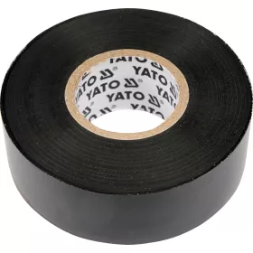 YATO Szigetelőszalag 25 x 0,19 mm x 20 m fekete (YT-8174)