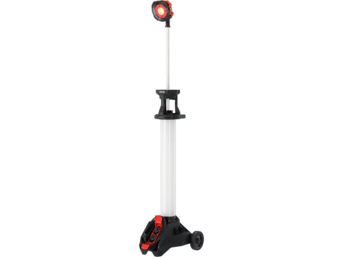 YATO LED munkalámpa 360°-os, állítható reflektorral, 230 W, 25 500 lm, teleszkópos állvánnyal (YT-818080)