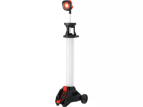 YATO LED munkalámpa 360°-os, állítható reflektorral, 230 W, 25 500 lm, teleszkópos állvánnyal (YT-818080)
