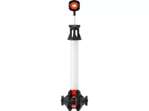 YATO LED munkalámpa 360°-os, állítható reflektorral, 230 W, 25 500 lm, teleszkópos állvánnyal (YT-818080)