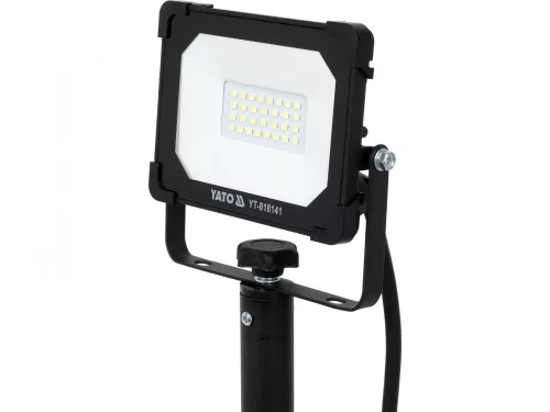 YATO LED reflektor állvánnyal, 20 W, 1900 lm, IP65 (YT-818141)