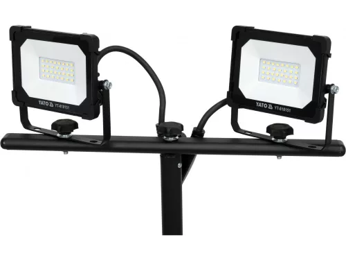 YATO ELEKTROMOS ÁLLVÁNYOS LED DUPLA REFLEKTOR 3800 LUMEN 2X20 W (YT-818151)