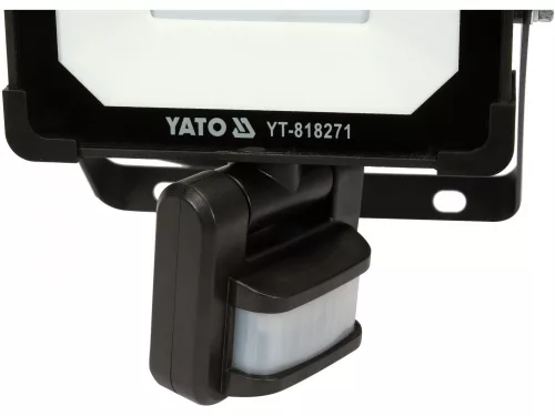 YATO LED reflektor mozgásérzékelővel, 20 W, 1900 lm, IP54, 6500 K (YT-818271)