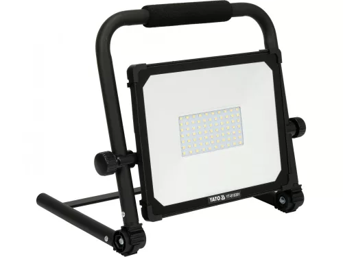 YATO Hordozható LED reflektor állítható hordozókerettel, 50 W, 4750 lm, IP65 (YT-818391)