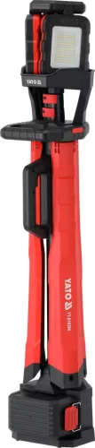 YATO LED akku munkalámpa állvánnyal, hibrid 18 V / hálózatról is, 10 000 lm, 115–235 cm (YT-818394)