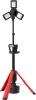 YATO LED akku munkalámpa állvánnyal, hibrid 18 V / hálózatról is, 10 000 lm, 115–235 cm (YT-818394)