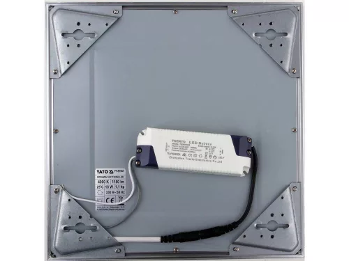 YATO LED mennyezeti lámpatest 18 W 300 x 300 x 15 mm (YT-81941)