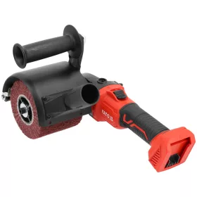   YATO Akkus hengeres csiszológép 18 V – szénkefementes motorral, géptest (YT-81950)