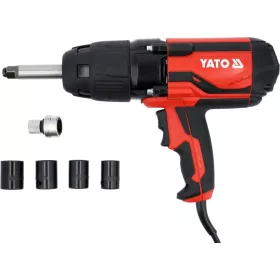   YATO Elektromos ütvecsavarozó 1/2” hosszított kihajtással, 1020 W, 800 Nm, 1200 Nm oldási nyomaték (YT-82022)