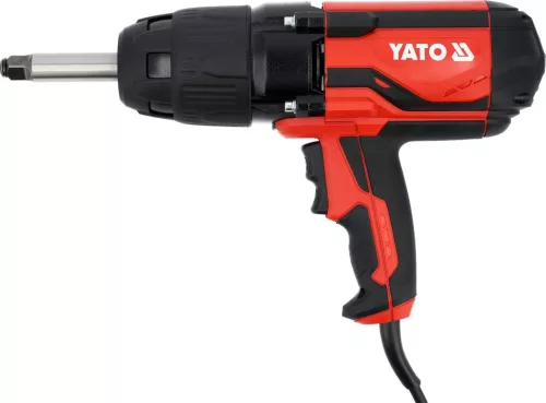 YATO Elektromos ütvecsavarozó 1/2” hosszított kihajtással, 1020 W, 800 Nm, 1200 Nm oldási nyomaték (YT-82022)