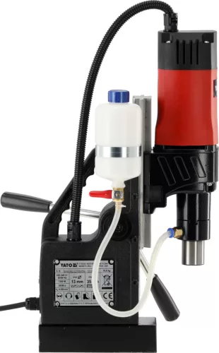 YATO Mágnestalpas fúrógép menetfúró funkcióval, 1300 W, Ø35 mm, 11 500 N (YT-820501)