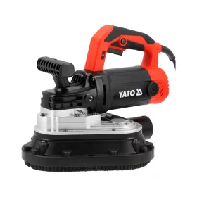   YATO Betoncsiszoló gép három csiszolófejjel, 1800 W, 3 × 100 mm, porelszívó csatlakozással (YT-821633)