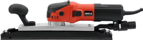 YATO Rezgőcsiszoló hosszú talppal nagy felületekhez, 600 W, 70 × 400 mm, 3000–7000 rezgés/perc (YT-82205)