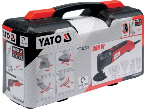 YATO Elektromos multifunkciós vágó csiszoló 300 W  (YT-82220)