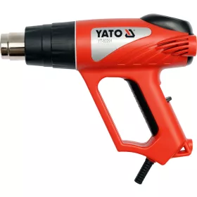   YATO Elektromos hőlégfúvó + tartozékok 550 °C 2000 W  (YT-82291)
