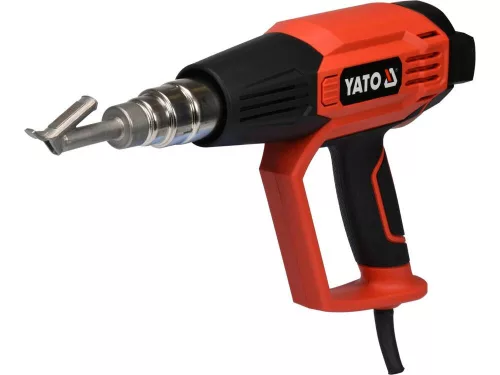 YATO Elektromos hőlégfúvó tartozékokkal 50 - 600 °C 2000 W (YT-82295)
