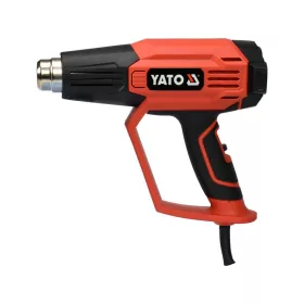   YATO Elektromos hőlégfúvó tartozékokkal LCD kijelzővel 50 - 650 °C 1600 W (YT-82296)