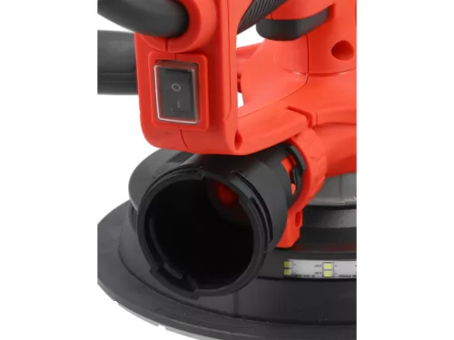 YATO Fal- és mennyezetcsiszoló gép beépített porelszívással és LED világítással, 900 W, 180 mm  (YT-82342)