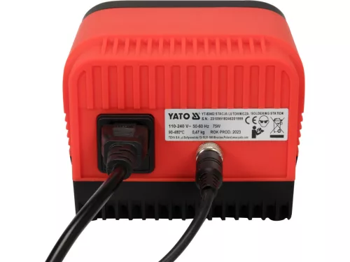YATO FORRASZTÓ ÁLLOMÁS T12 TIPP 75W (YT-82462)