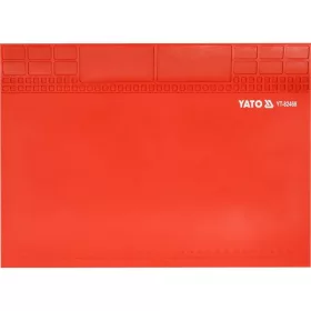   YATO Hőálló szilikon forrasztó alátét mágneses sávval, 350 × 250 mm, 500 °C (YT-82468)
