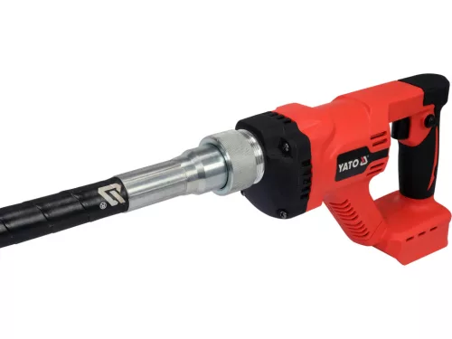 YATO Akkus betonvibrátor 18 V, 1,2 m / 25 mm, akku és töltő nélkül (YT-82604)