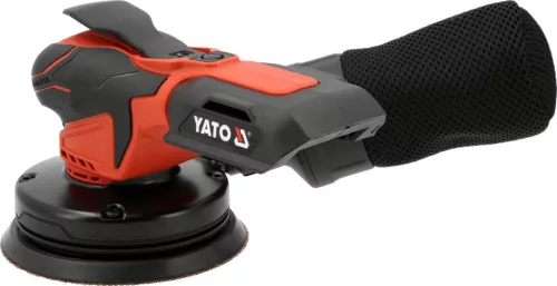 YATO Akkus excentercsiszoló 18 V, 125 mm, szénkefementes, 4000–10 000 ford./perc (YT-827533)