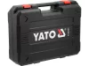 YATO Akkus fúró-csavarozó szénkefementes motorral, 18 V, 60 Nm, 2 × 2,0 Ah akkuval és töltővel, kofferben (YT-827681)